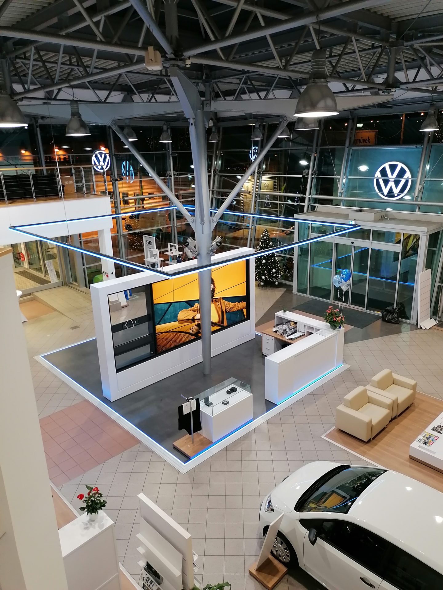 Volkswagen bemutatótermek Facelift